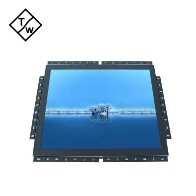 China Metal Case Resistive Touch Screen 1280*1024 DC 12V Single POS Monitor 17