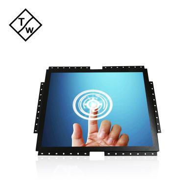 China Metal Case 19 Inch TFT LCD Open Frame Monitor Touch Screen For Kiosk for sale