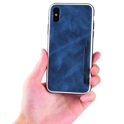 China Miroos Shockproof Best Selling Real Genuine Leather Case For iPhone xs Max Phone Cover For Apple iPhone XS for sale