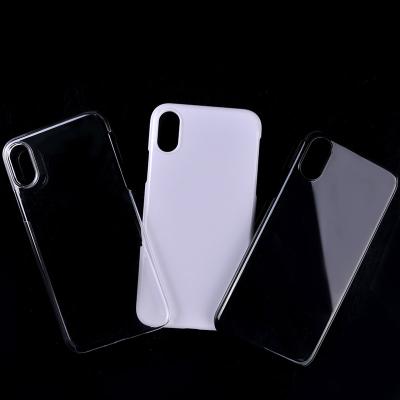 China Brand Shockproof Professional Custom Logo 3D Printer PC Mobile Phone Protective Accessories For iPhone X Case 10 Provide Gift Box for sale