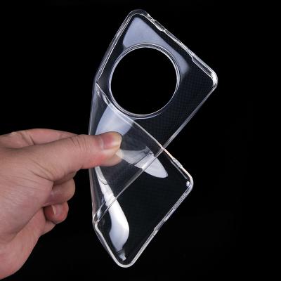 China Hot Selling Amazon TPU Clear Transparent Case For Huawei Mate 40 Anti Drop Simple Soft Phone Cover For Mate 40 Pro Case for sale