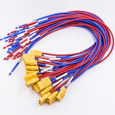 China OEM ODM RC Battery XT30 XT60 XT60H XT90 Deans T Plug Bullet Connector Extension Wire Cable Assembly -25°C- 120°C Te koop