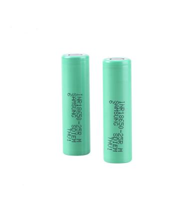 China IEC62133 Samsung 3.7V 2500mAh 9.25Wh 18650 Li Battery for sale