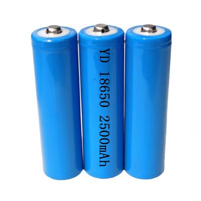 China 3.7V 2500mAh 18650 wieder aufladbarer Li Ion Battery zu verkaufen