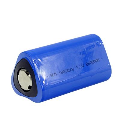 China ROSH 8600mAh 3.7 Volt Rechargeable Battery Pack for sale