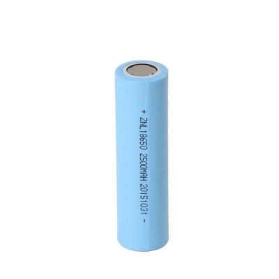 Cina litio ricaricabile Ion Battery di 2500mAh 3.7V 18650 in vendita