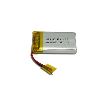 China Lithium Cobalt Oxide Cell 1000mAh 3.7 Volt Battery Pack for sale