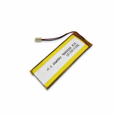 China PL503590 6.66Wh 1800mAh 3.7 V Lithium Battery Pack for sale