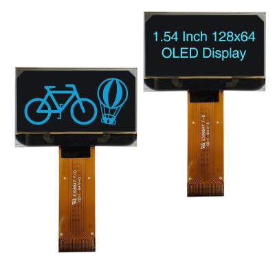 China SPI OLED Module 128*64 Resolution 1.54 Inch OLED Display 1.54 Inch for sale