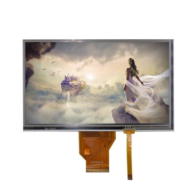 China High Quality 800*480 LCD Display Touch 7