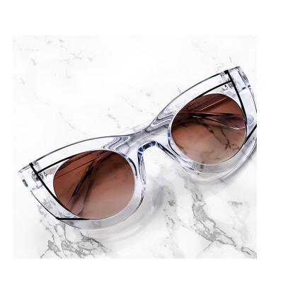 China Popular unisex cat eye sunglasses new products china fashion sunglasses hot hinge plastic sunglasses suppliers for sale