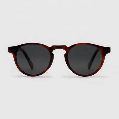 China Fashion sunglasses 2020 summer men retro vintage sunglasses black frame glasses polarized sunglasses Te koop