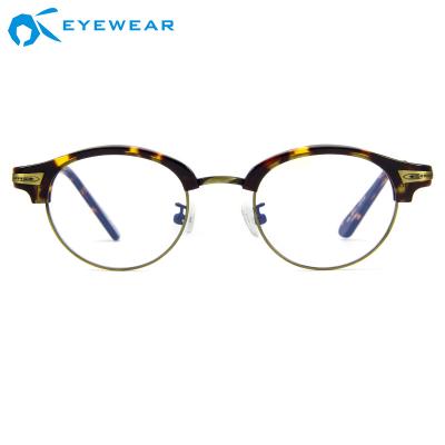 China High Quality Spectacle Frames Spectacle Frames Spectacle Half-Rim Monocle Eyeglass Te koop