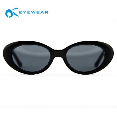 China Fashion Sunglasses 2020 High Quality Buffalo Horn Sunglasses Acetate Temple Frame OEM Sunglasses Te koop