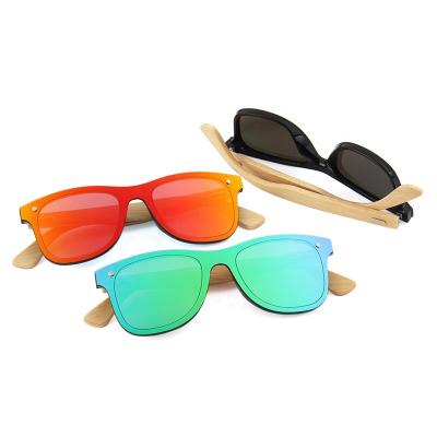 China Fashion Sun Glasses Amazon Hot Selling Mirror Sun Glass Wooden Polarized Sunglasses à venda