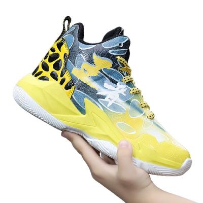 China New Design Mens Sneakers Breathable Basketball Shoes Jogging Basketball Training Outdoor Boots For Men Breathable Basketball Shoes for sale