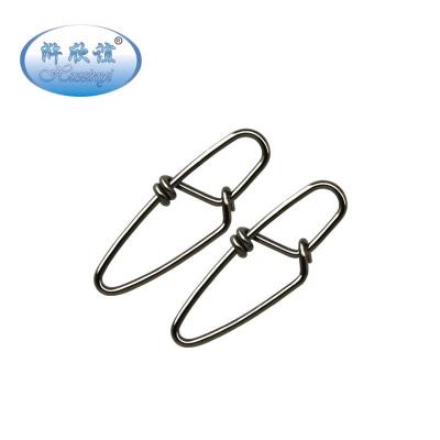 China Stainless Steel In Stock Wholesale Swivels Fishing Snap Hung Diamond Insurance Snap New Carp Fishing Tackle Accessories for sale