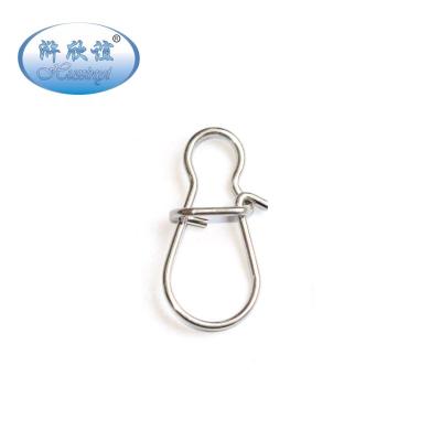 China Stainless Steel In Stainless Steel Clip Ring Running Swivel Fishing Swivel Connector Carp Tackle Interesting Snap Fishing Rolling Accessories for sale