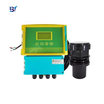 China Digital Mud Liquid Water Tank Transmitter Sensor Gauge Sludge Ultrasonic Level Meter en venta