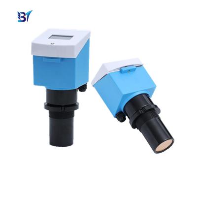 China Low Cost Tank Liquid Depth Water Level Meter Sensor 300m One-piece Ultrasonic Water Level Meter for sale