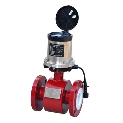 中国 3 Inch Flowmeter Grounding Ring Battery Powered Electromagnetic Flowmeter 販売のため