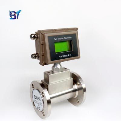 China Factory Sanitary Turbine Flowmeter SS304 Body Material Turbine Flow Meter High Accuracy zu verkaufen