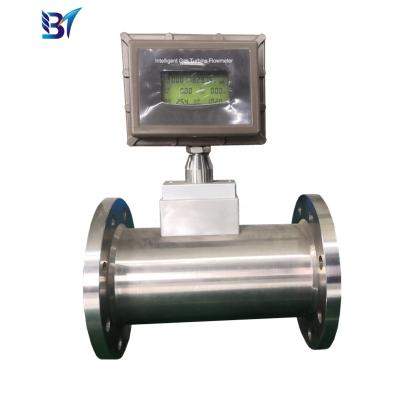 Κίνα Modbus communicate natural gas flow meters turbine type gas flow meter προς πώληση