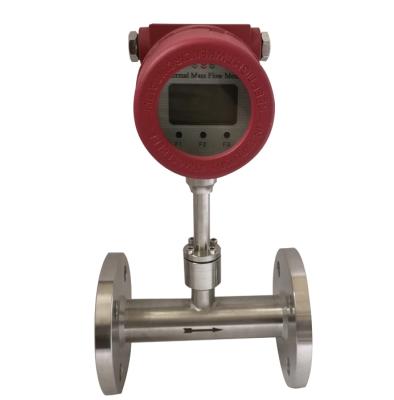 China Biogas Plant Apply Thermal Mass Flowmeter Price Digital Compressed Air Gas Flow Meter zu verkaufen