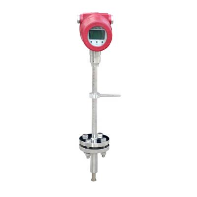 Китай Insertion Plug-in Type Air Flow Meter Price High Temperature Thermal Mass Flowmeter Sensor продается