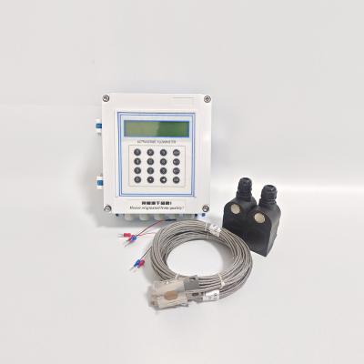 Cina Wall Mounted Clamp On Sewage Water Ultrasonic Flowmeter Digital in vendita