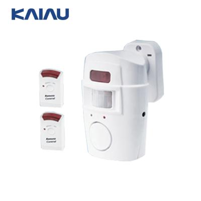 China Anti Theft Remote Control Burglar Wireless Alarm PIR Motion Sensor With Remote Control for sale