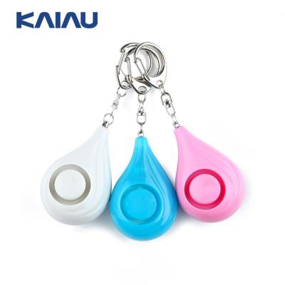 China Personal Alarm 125dB Multi Color Self Defense Women Lady Personal Safety Alarm With Keychain for sale