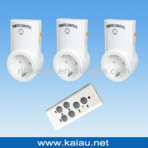 China Germany Wireless Remote Control Residential / General Purpose Plug / RF 433 Plug / RF 433 Remote Control Socket (KA-GRS06) for sale