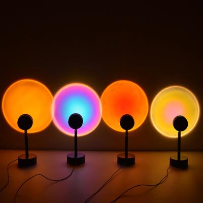 China Modern 180 Degree Rotation RGB Rainbow Sunrise Sunset Projection for sale