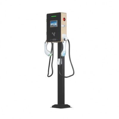 China European Standard EV Charger 14KW Type - 2 Juice Box EV Charger Point AC Charger Duel Quick Connector 14kw for sale