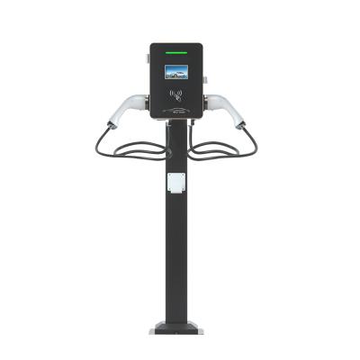 China 22KW EV Charging Station Fast Charger 3 Phase Emac22kw Wallbox Electric Car Charging Station for sale