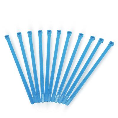 China 100 pieces 8*200mm nylon cable tie releasable adjustable nylon zip tie reusable zip tie for sale