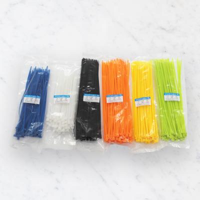 China Nylon UL 66 Approved 66 Nylon Self-Locking Logo Cable Tie Cable Twist Tie Wraps Kss Cable Tie for sale