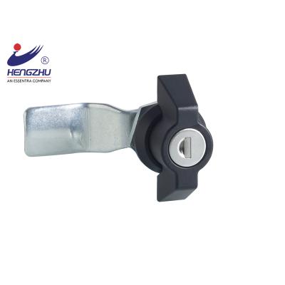 China Hengzhu MS408 Quarter Turn Cam Knob Cam Knob Mailbox Lock Industrial Zinc Alloy Cam Lock Zinc Alloy Black Cam Lock for sale