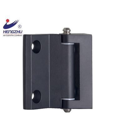 China Hengzhu HL111 Contemporary Black Hinges 180 Degree Zinc Alloy Cabinet Hinges for sale