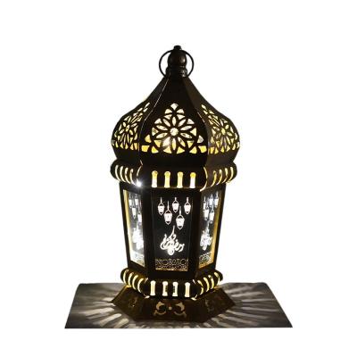 China Factory Sales Modern Eid Mubarak Ramadan Lantern For Party Eid Mubarak Decorations Hanging Lights Decor for sale