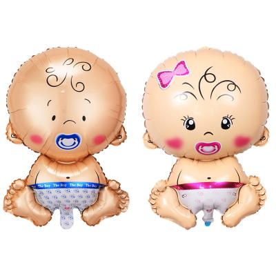 China Wholesale Unisex Baby Pacifier Girl Boy Girl Gift Kids Birthday Party Foil Balloons For Baby Shower Decoration for sale