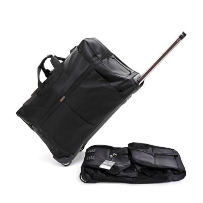 China Forlable Trolley Duffel Bag Boarding Rolled Travel Bags Luggage Trolley Suitcase Trolley Rolling Duffel Bag for sale