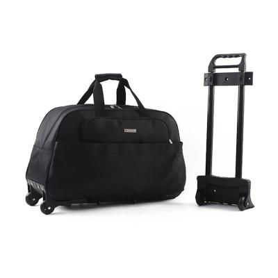 China Rolling Duffel Bag Foldable Travel Bags Luggage Suitcase Rolled Lady Trolley Bag Rolling Duffel Bag for sale