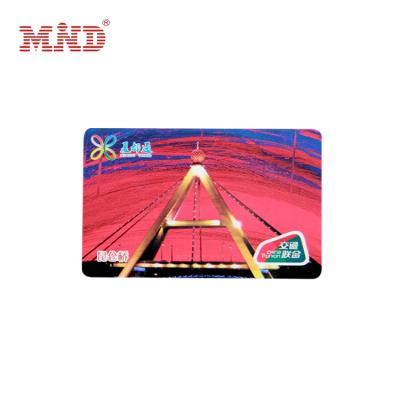 China Waterproof / Waterproof RFID Transport Subway Metro Ticket Bus Pass Card for sale