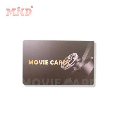 China Waterproof / Waterproof PVC Cinema Invitation Card Plastic Wedding With Customized Design for sale