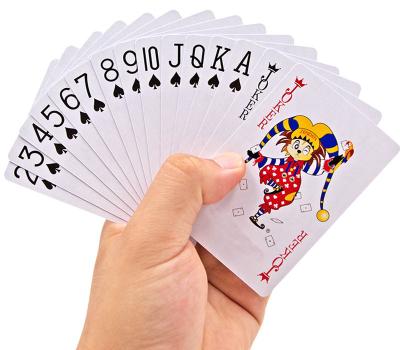 China Printing PVC Plastic Playing Card Waterproof Custom NFC RFID Playing Poker Cards for sale