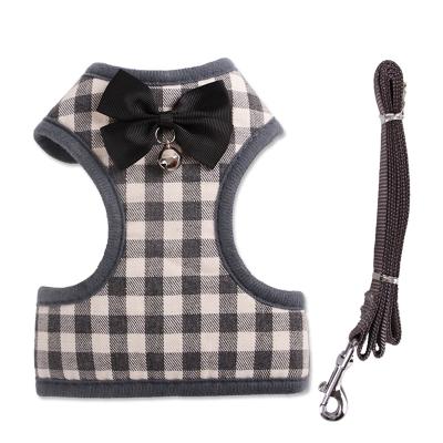 China Padded Custom Small Dog Harness and Small Leash Dog Harness Wholesale Thoughtful Pattern for sale