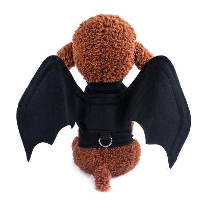 China Bat Cosplay Wing Clothes Cat Change Fashion Pet Clothes Large Dogs Ropa Viable Costume Halloween Clothes Christmas Black for sale