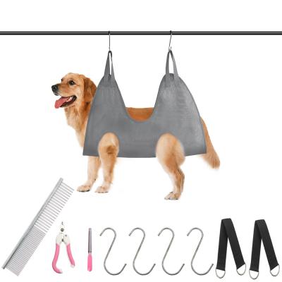 China Viable Repair Aid Cat Dog Grooming Hammock Pet Nail Trimming Set for sale